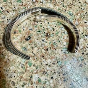 David Yurman Read Broken 28 grams SSilver Cuff Bracelet